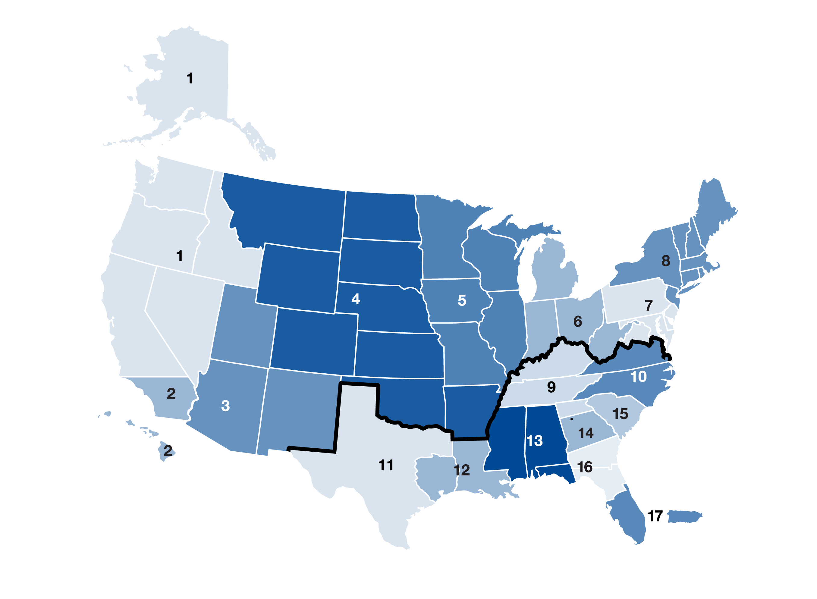 Pest Control Sales rep map